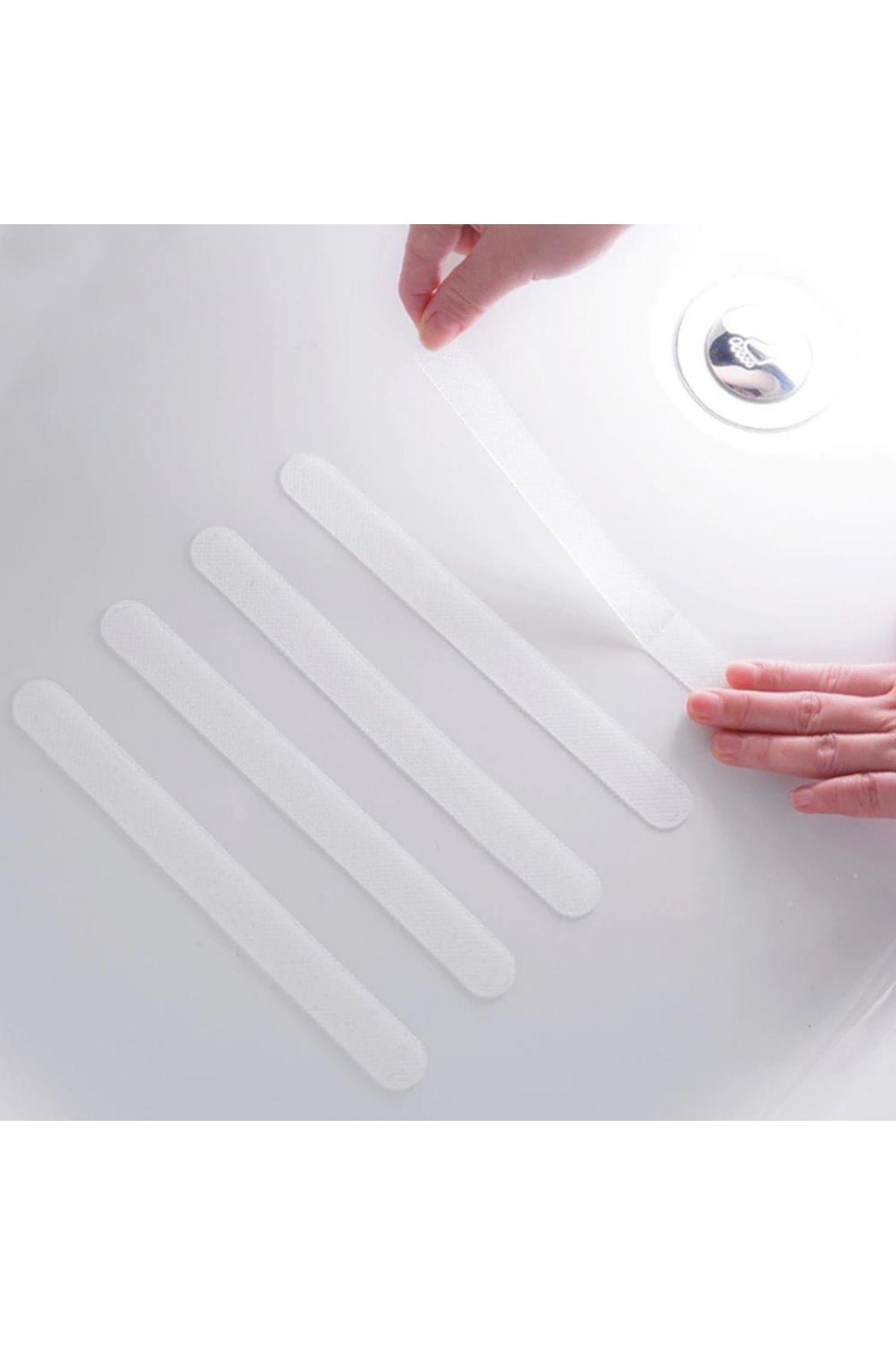 Bondit Banyo Mutfak Fayans Merdiven Kaygan Zemin Kaymaz Bandı Kaydırmazlık Bant 2x20cm