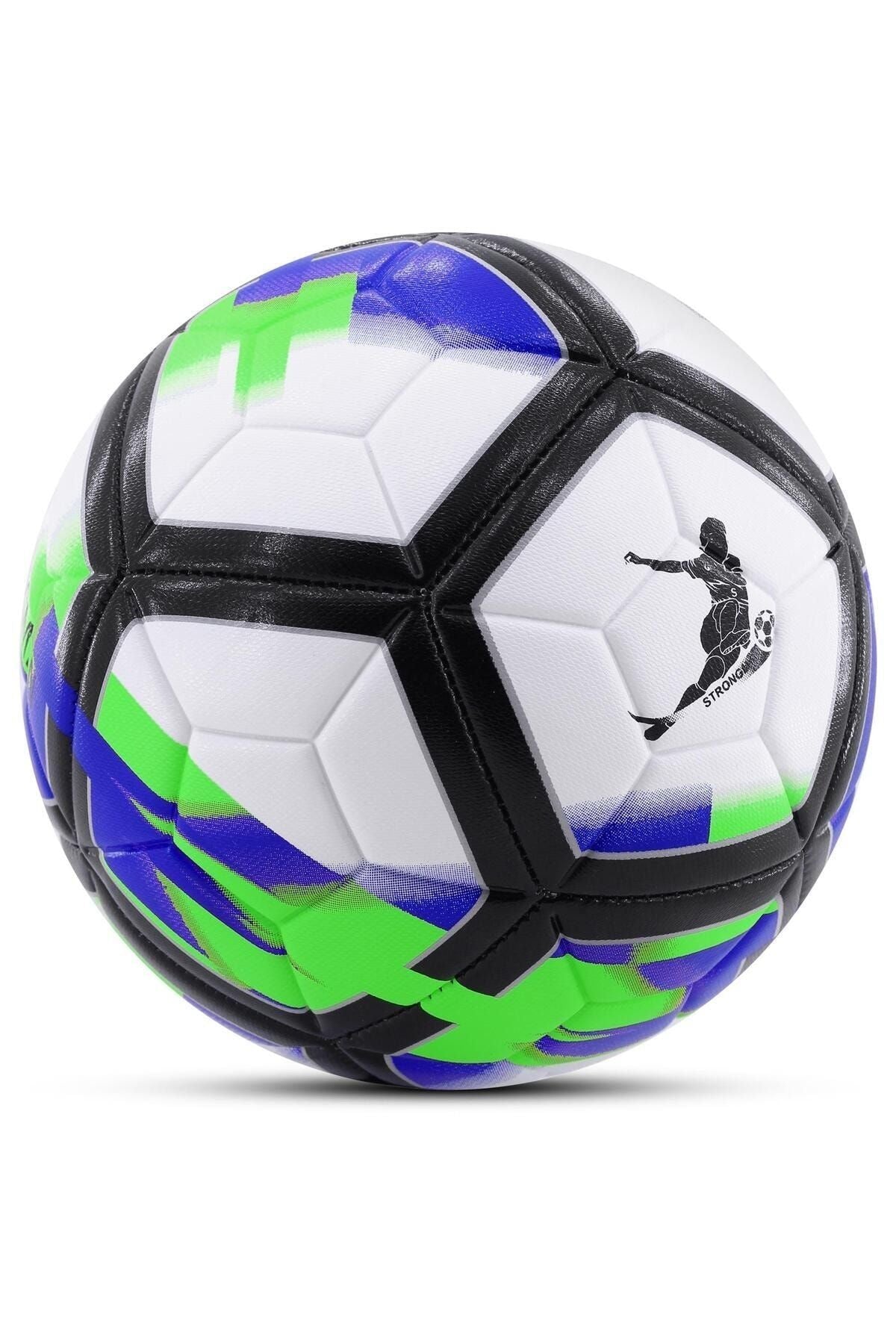 Futbol Topu LaLiga Sert Zemin Halı Saha Futbol Topu No:5 Yeşil