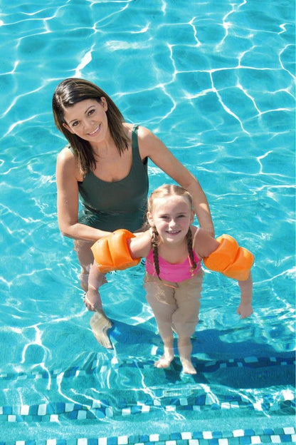 Çocuk Yüzme Kolluk 3-6 Yaş 19-30 kg Şişme Deniz Havuz Yüzücü Kolluk Yüzme Kolluğu Turuncu