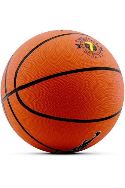 Orijinal Basketbol Topu Iç Dış Mekan Pompa Hediyeli 7 Numara Turuncu