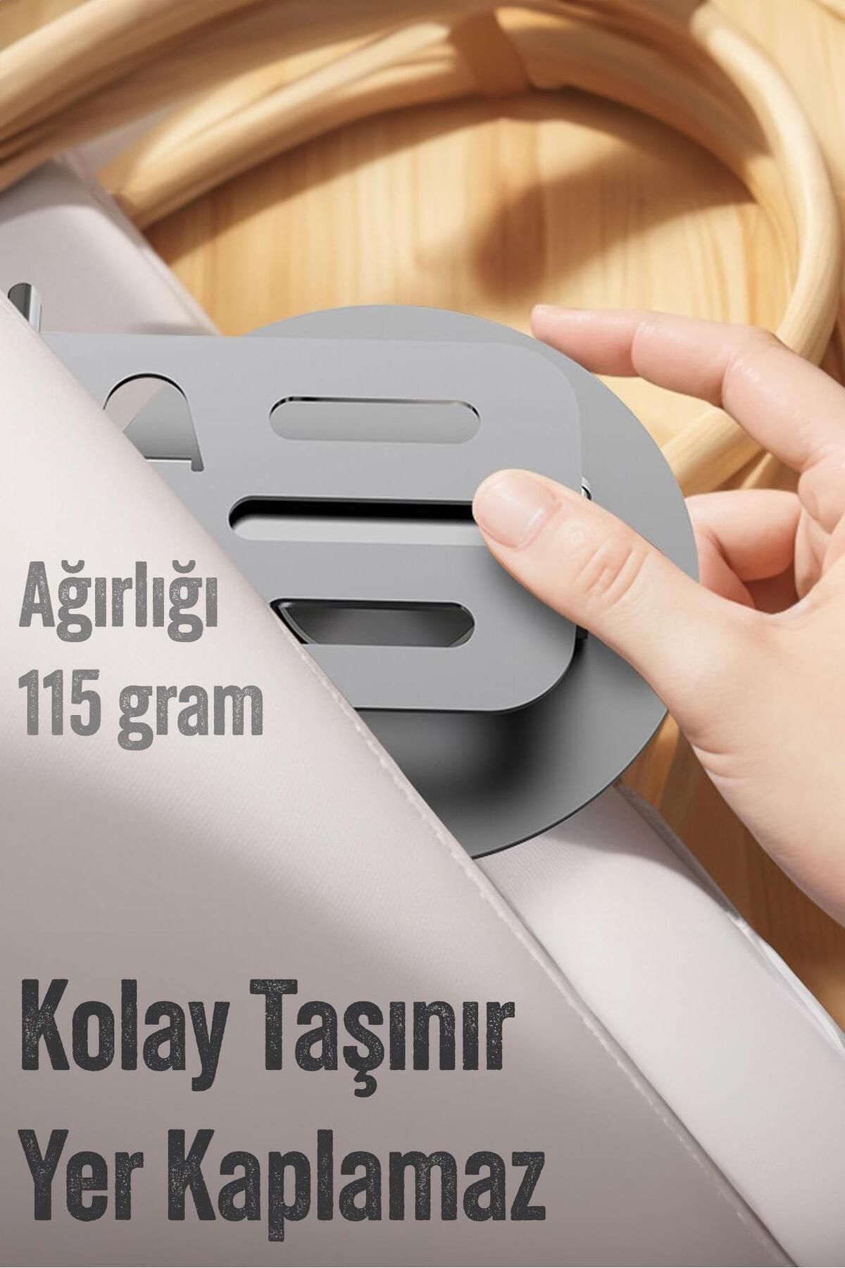 Ayarlanabilir Metal Katlanabilir Telefon Tutucu Tablet Standı Yüksek Kalite 360° S013