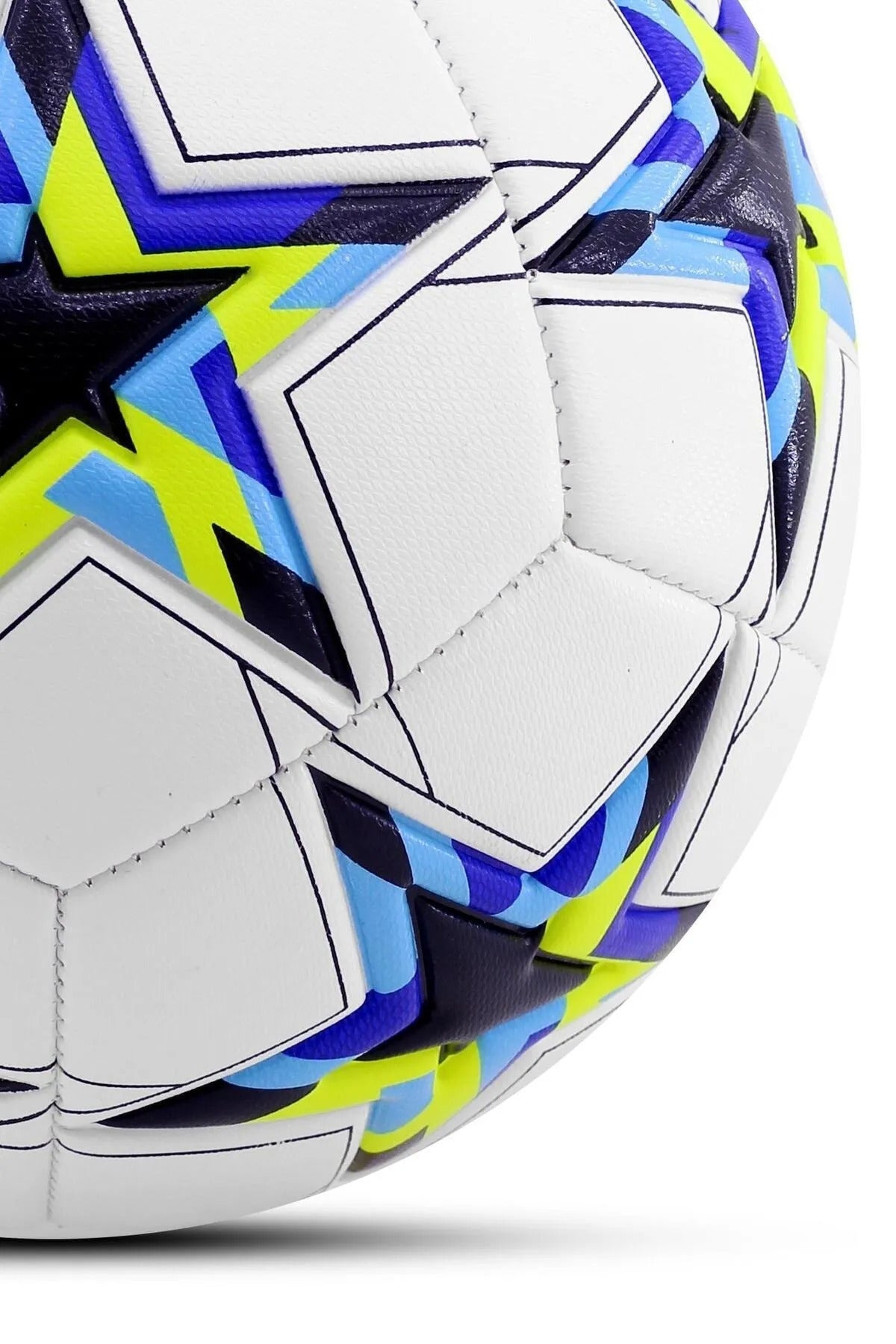 3lü Set Futbol Topu Tekmelik Şampiyonlar Ligi Pompalı Sert Zemin Halı Saha Futbol Topu No:5