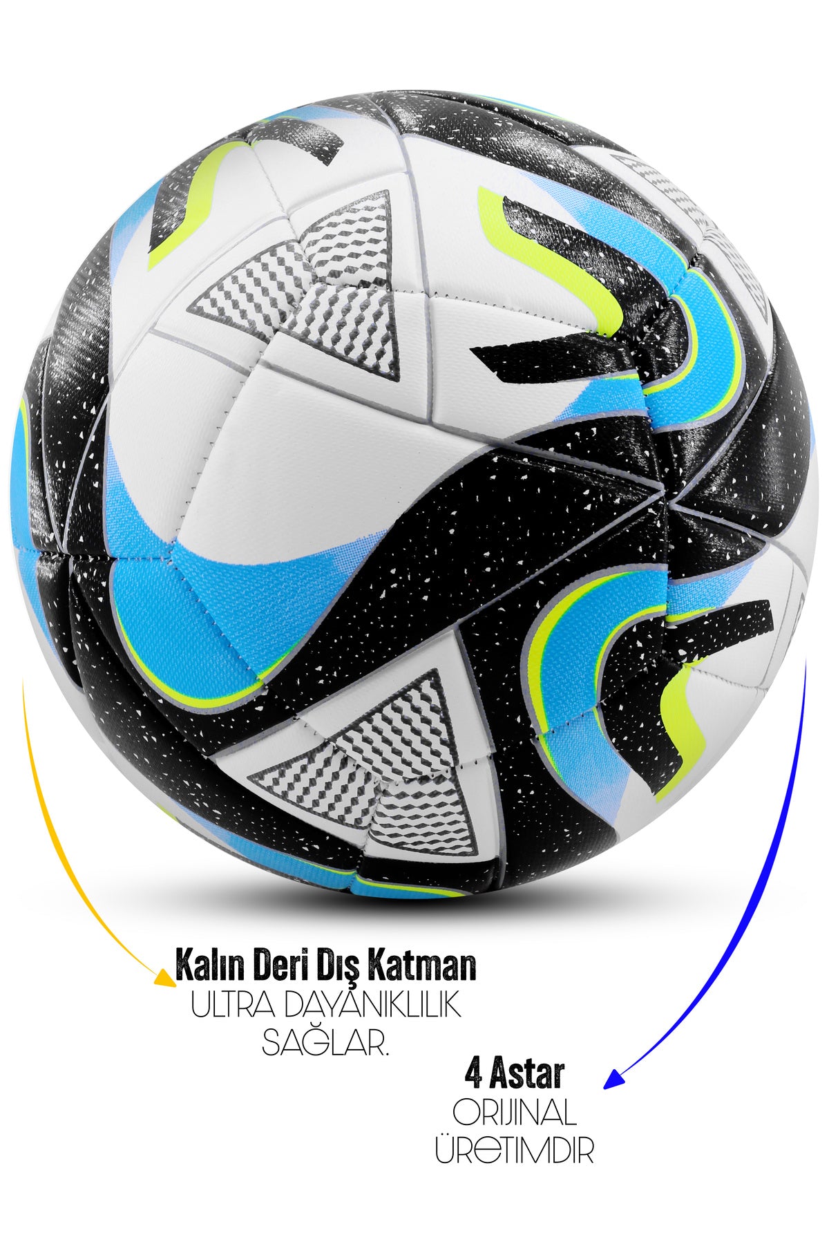 Orijinal Futbol Topu Wind Şişirme Pompalı Sert Zemin Halı Saha Futbol Topu Kırmızı Hibrit No:5.