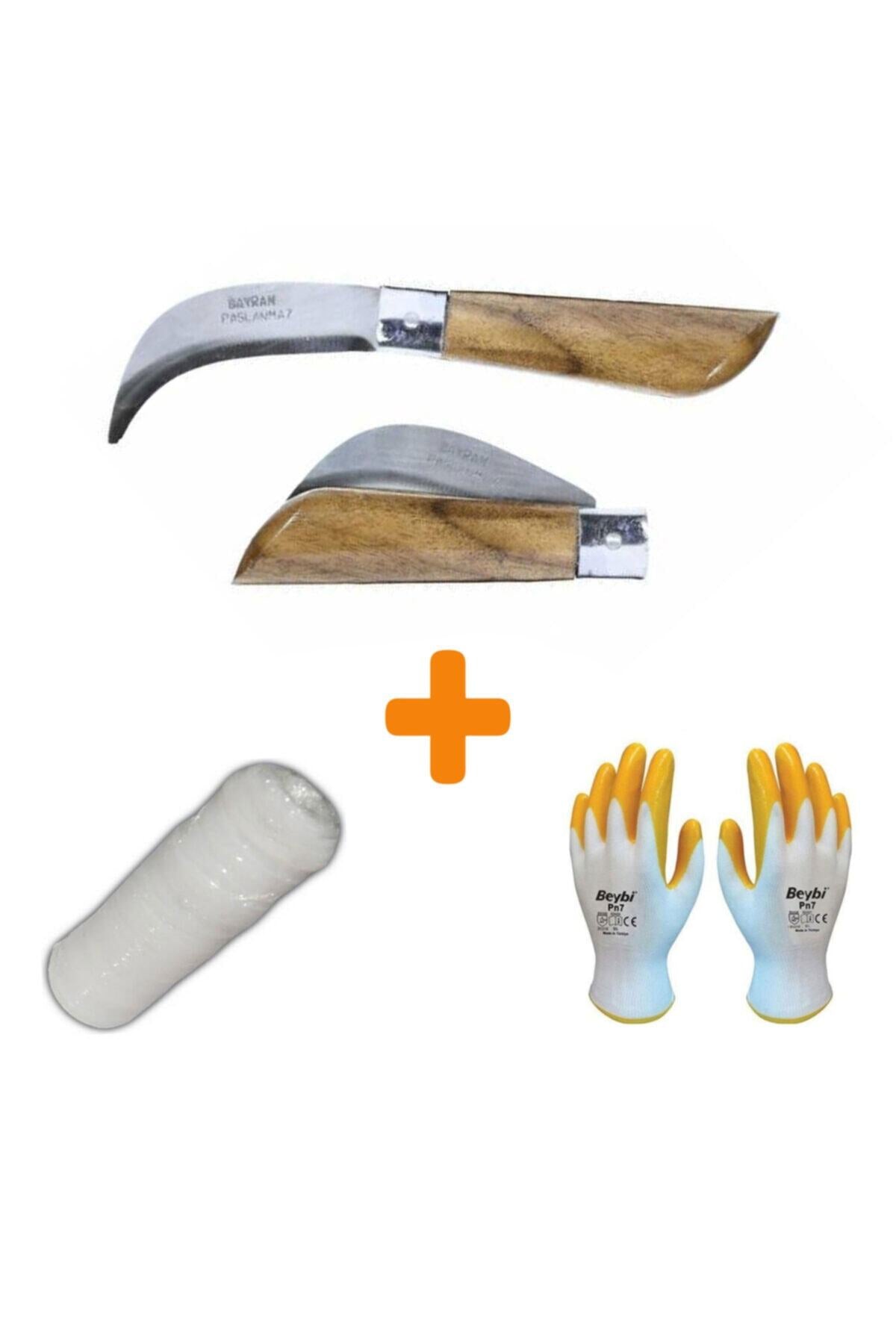 Aşı Bıçağı Paslanmaz 22 Cm No:3 Aşı Bandı (3'LÜ AŞILAMA PAKETİ)