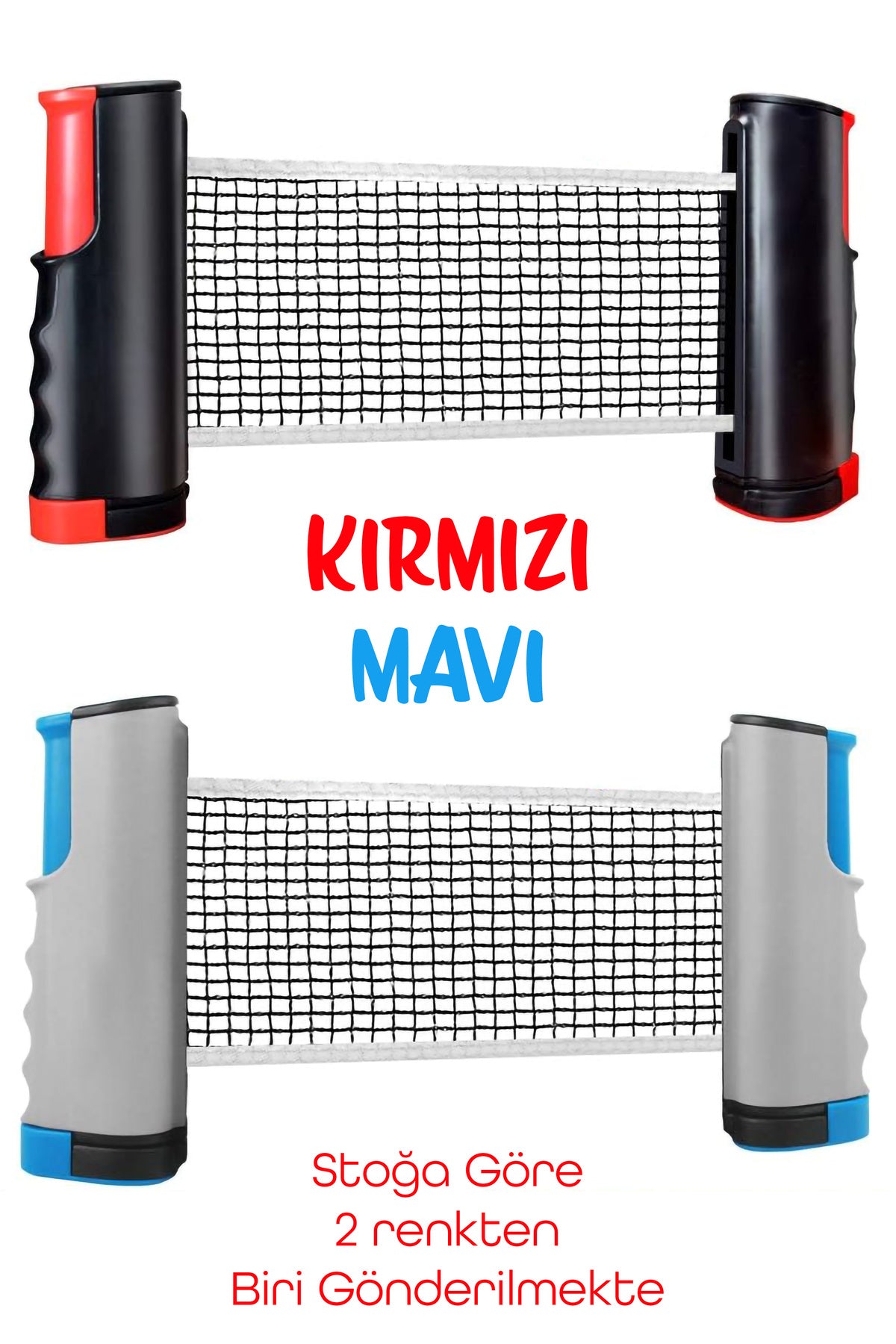 Masa Tenisi Filesi Raket Top Seti 6lı Otomatik Gerdirme Mekanizmalı Tüm Masalara Uyumlu Pinpon Ağı