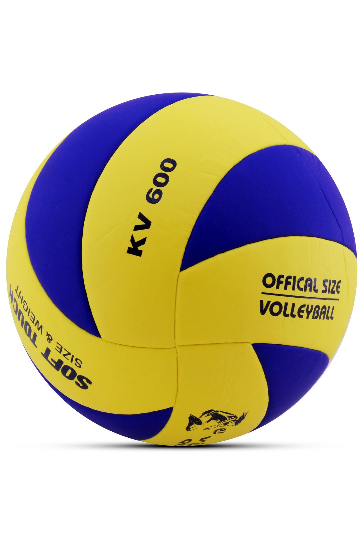 Voleybol Topu Swirl Soft Touch Yapıştırma Yumuşak Yüzey 8 Panel 5 Numara Kırmızı