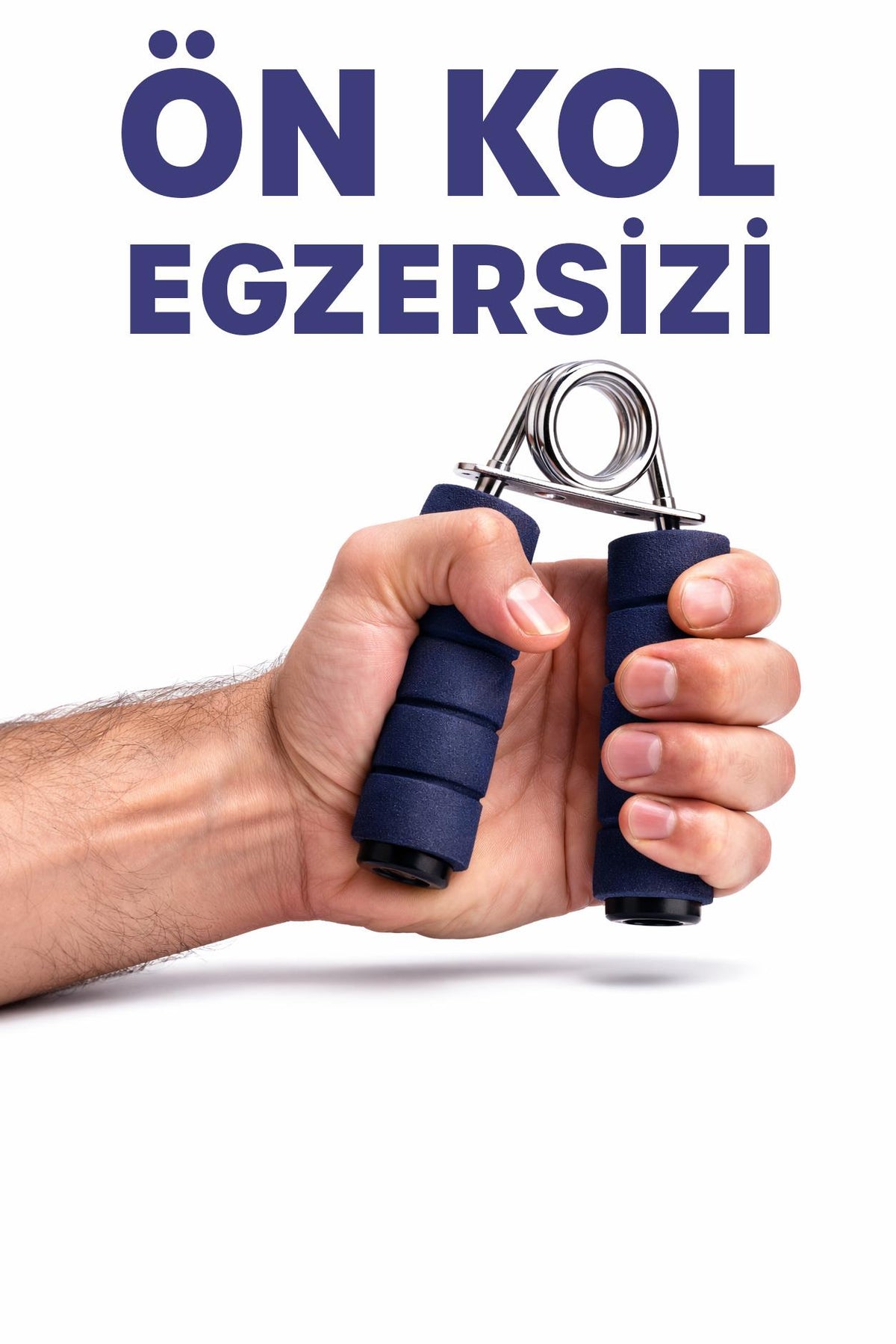 2 Adet Çelik El Yayı Sünger Kollu 15 kg Bilek Ön Kol Parmak Güçlendirici Alet Fitness Egzersiz