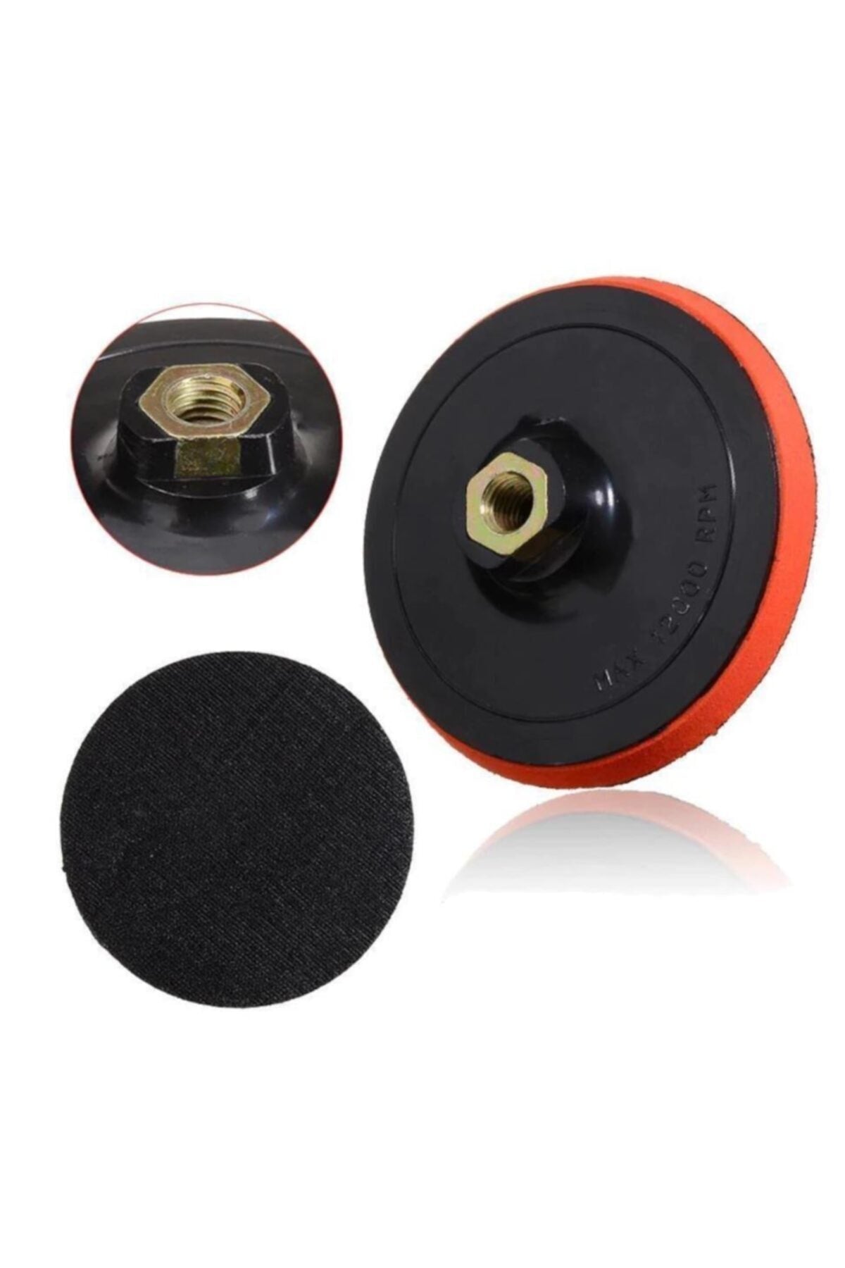 Cırt Zımpara Seti + Matkap Aparatı 115 Mm (17 Parça)