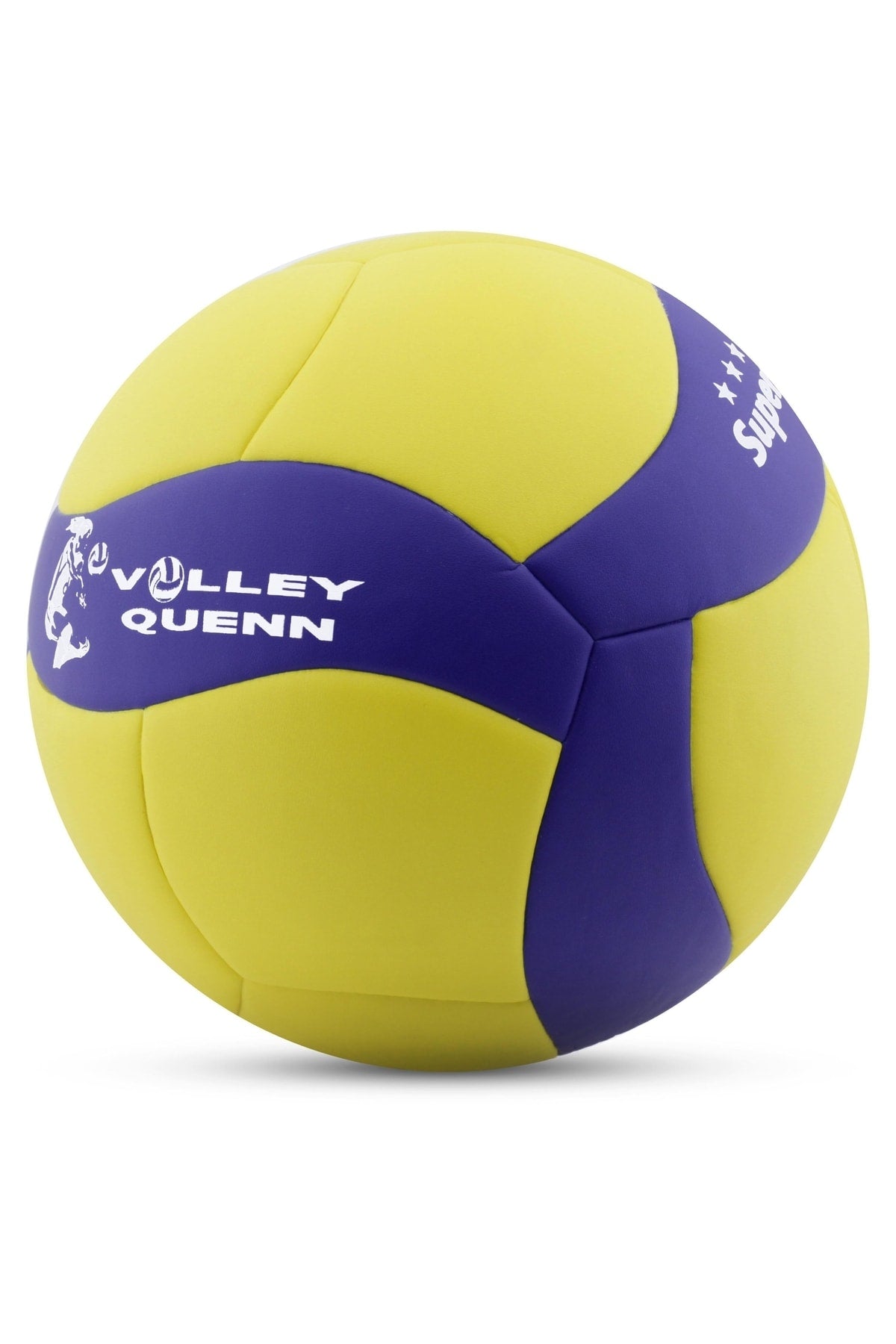 Voleybol Topu Supersoft Yapıştırma Soft Touch Yumuşak Yüzey 18 Panel 5 Numara