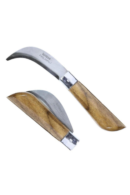 Bayram Aşı Bıçağı 10 Adet Bağ Bıçağı Paslanmaz Ceviz Aşı Çakısı 22 Cm No 3