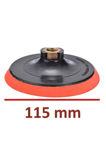 Cırt Zımpara Seti + Matkap Aparatı 115 mm (14 Parça)