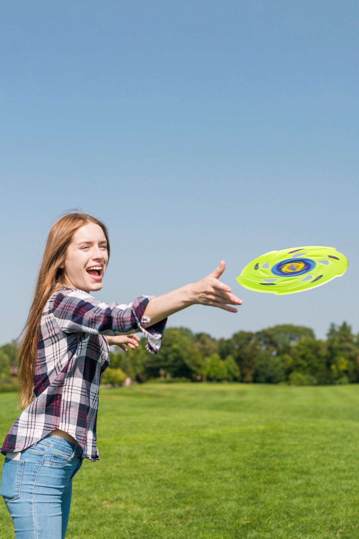Frisbee Frizbi Fırlatma Diski Disk Atma Oyunu Çocuk Yetişkin Plaj Bahçe Oyuncak 24 Cm Neon Yeşil