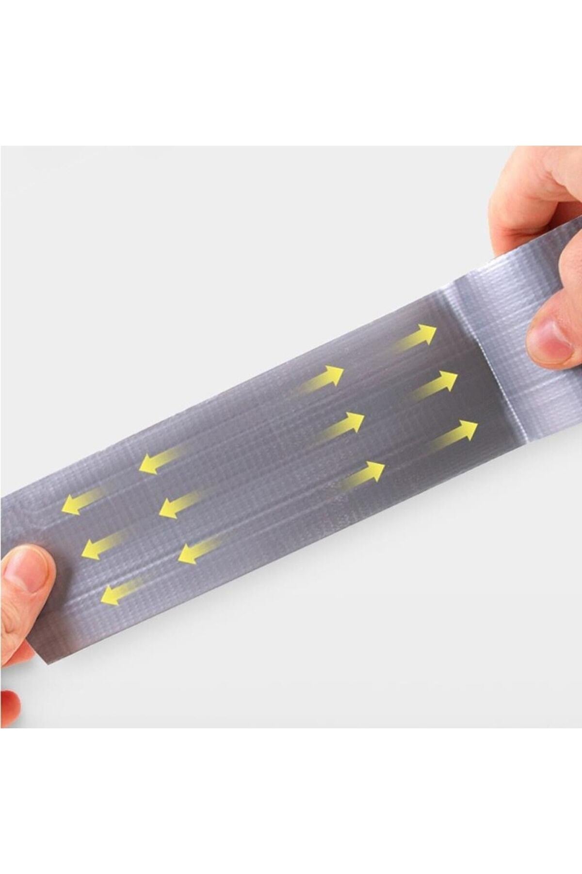 Bondit Güçlü Takviye Tamir Bandı Duct Tape Gri 48x10 Metre