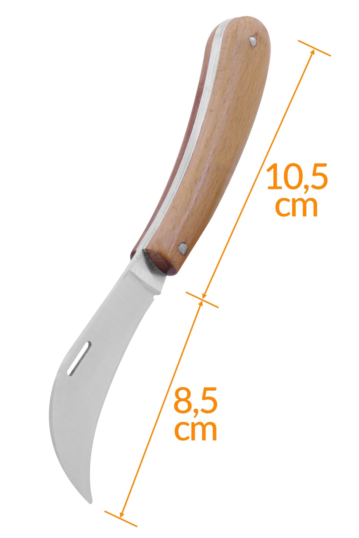 Ceviz Aşı Bıçağı 19 Cm + Iş Eldiveni