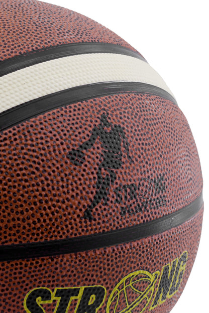 Basketbol Topu X-super Iç Dış Mekan 6 Numara Kahverengi