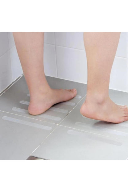 Bondit Banyo Mutfak Fayans Merdiven Kaygan Zemin Kaymaz Bandı Kaydırmazlık Bant 2x20cm