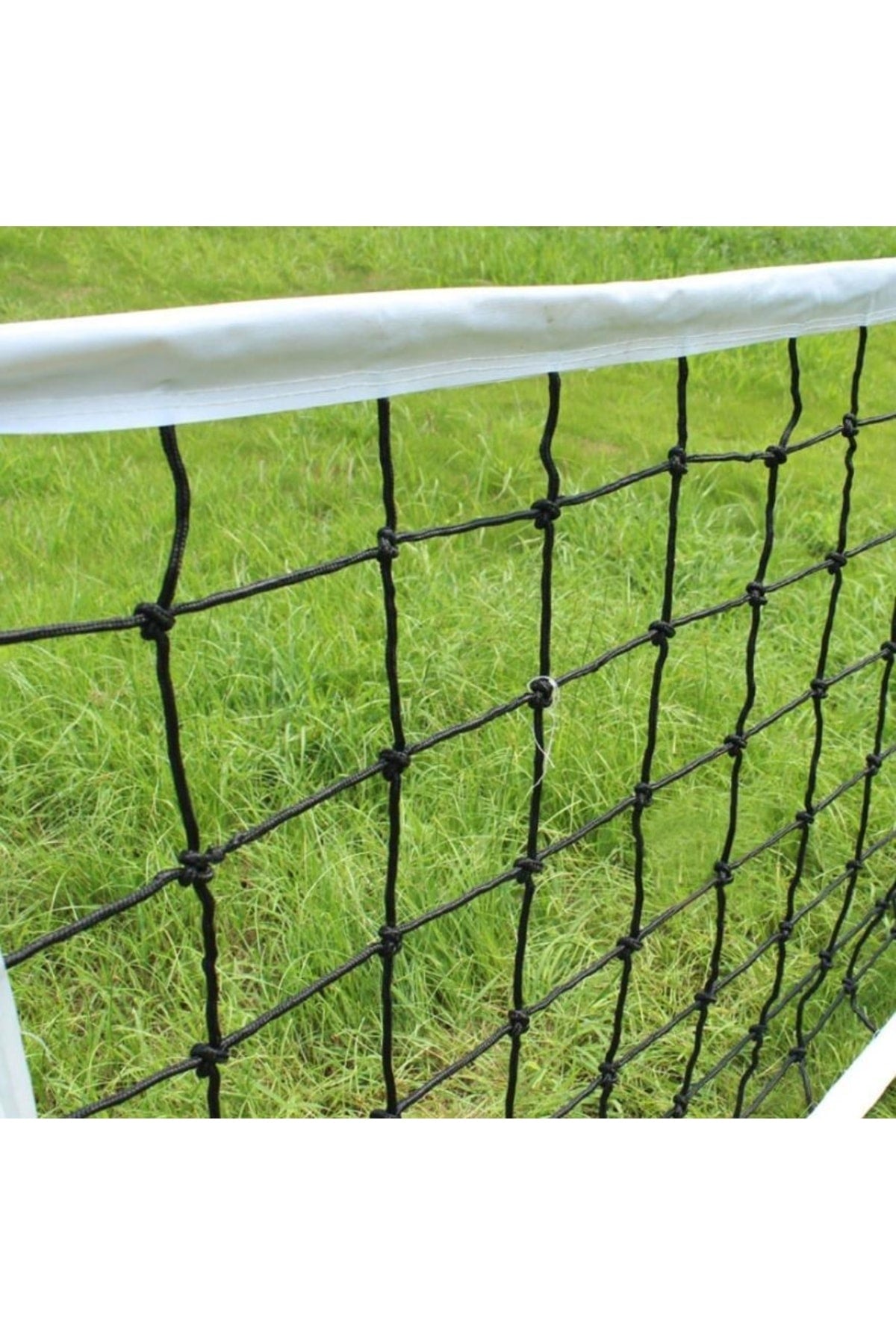 Voleybol Filesi 9.6 Metre Profesyonel Çantalı Taşınabilir Pratik Çelik Gergili Voleybol Ağı