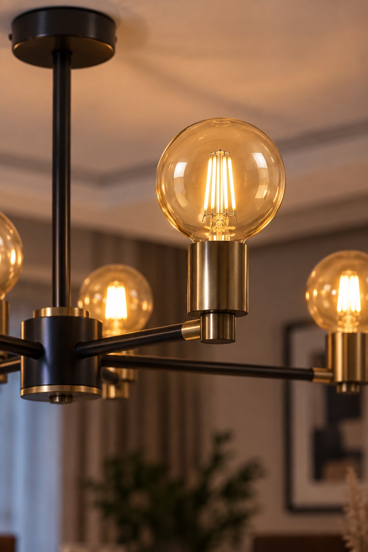G80 Dimmerli Rustik Gün Işığı 2700K Amber LED Ampul Filament E27 Duylu Filamanlı Edison Ampül