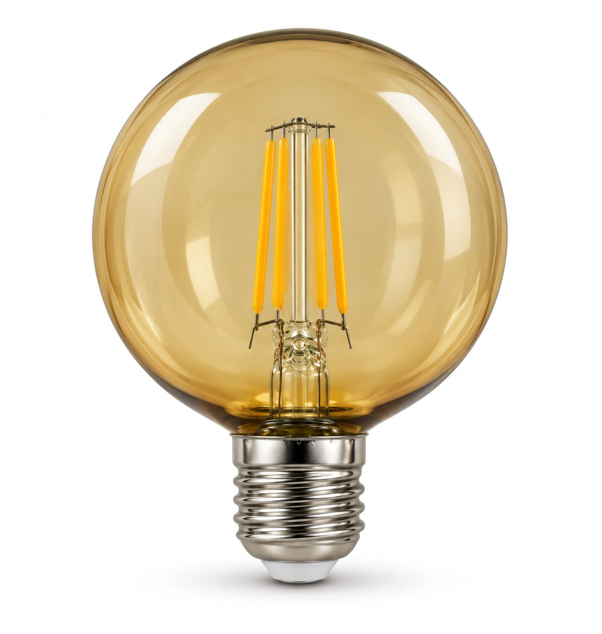 G80 Dimmerli Rustik Gün Işığı 2700K Amber LED Ampul Filament E27 Duylu Filamanlı Edison Ampül