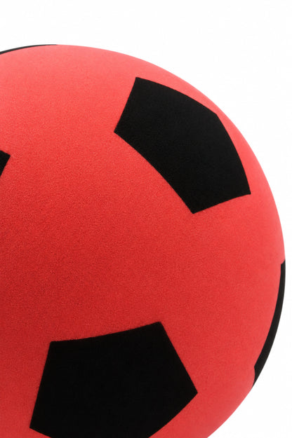 No:3 Futbol Topu Sessiz Sünger Gürültüsüz Yumuşak Evde Oynamaya Uygun Futbol Topu Kırmızı SFT7