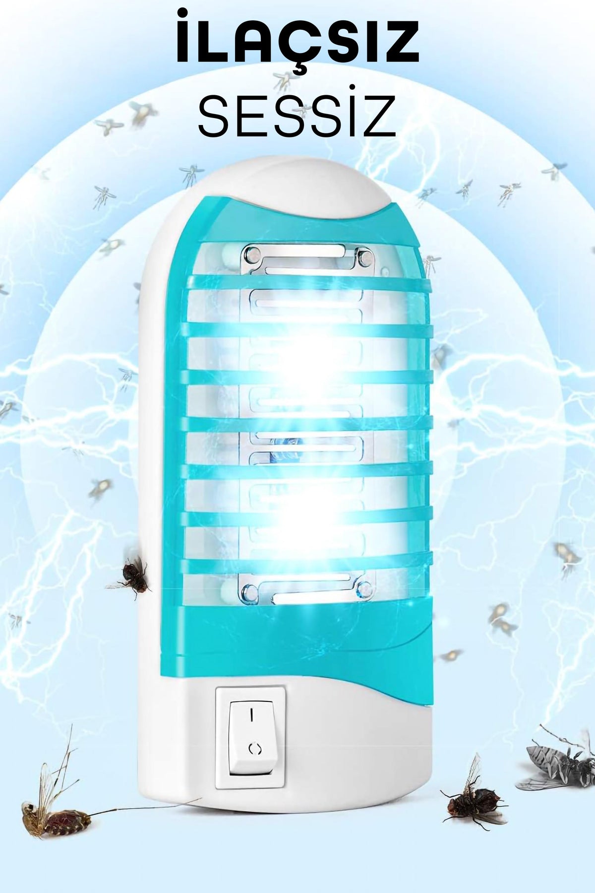 Elektrikli Sinek Öldürücü Karasinek Sivrisinek Öldürücü Cihaz Duvar Prize Monte Cız Kovucu 777
