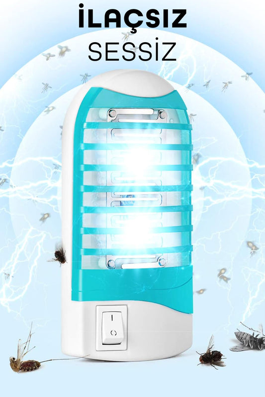 Elektrikli Sinek Öldürücü Karasinek Sivrisinek Öldürücü Cihaz Duvar Prize Monte Cız Kovucu 777