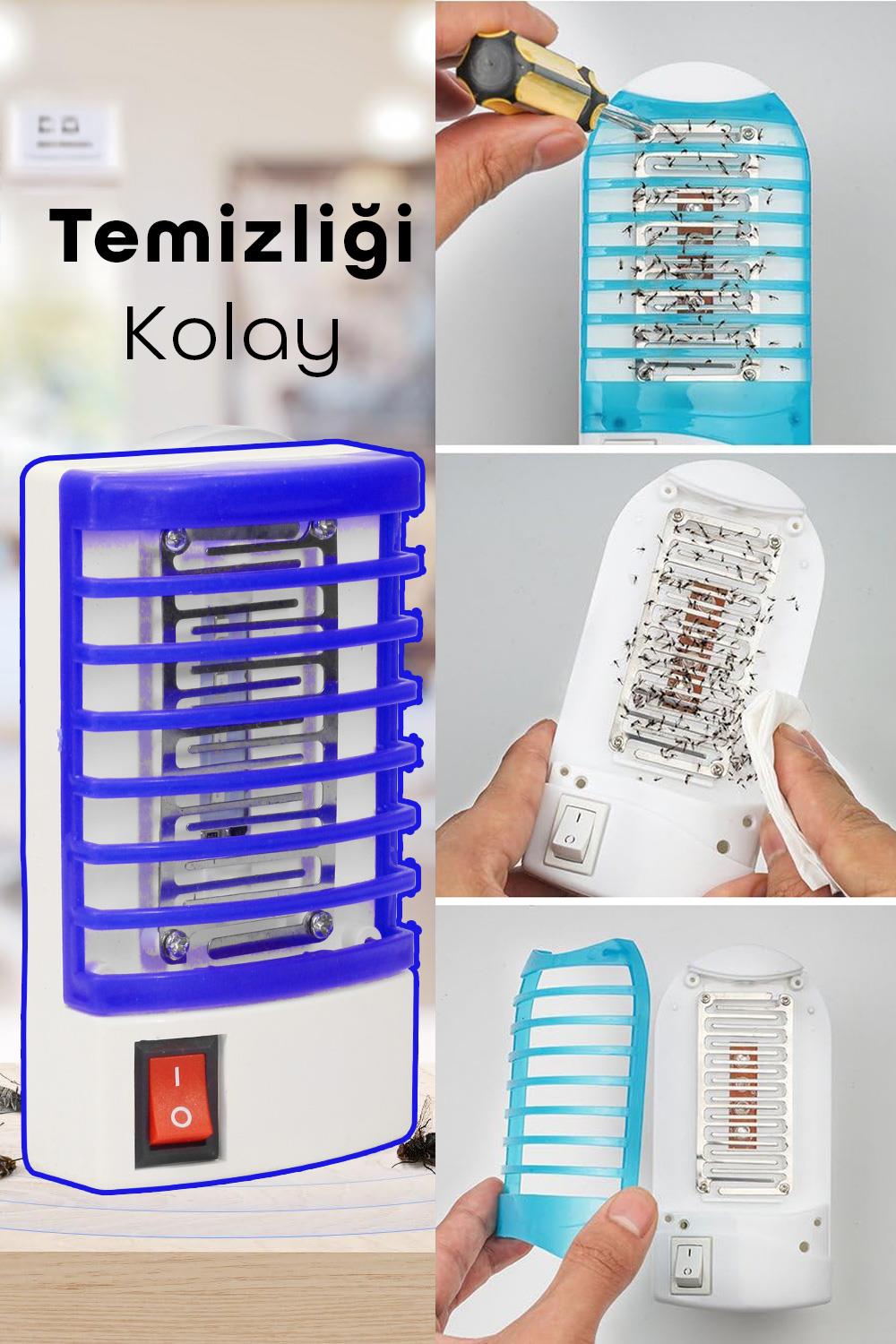 Elektrikli Sinek Öldürücü Karasinek Sivrisinek Öldürücü Cihaz Duvar Prize Monte Cız Kovucu 777
