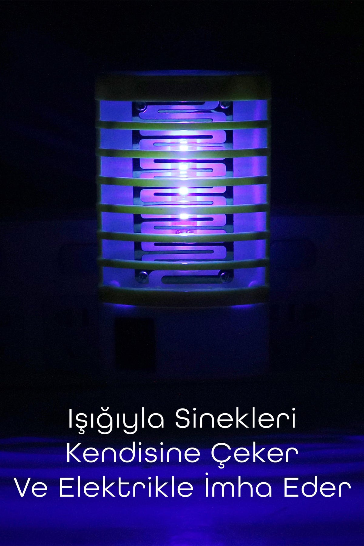 Elektrikli Sinek Öldürücü Karasinek Sivrisinek Öldürücü Cihaz Duvar Prize Monte Cız Kovucu 777