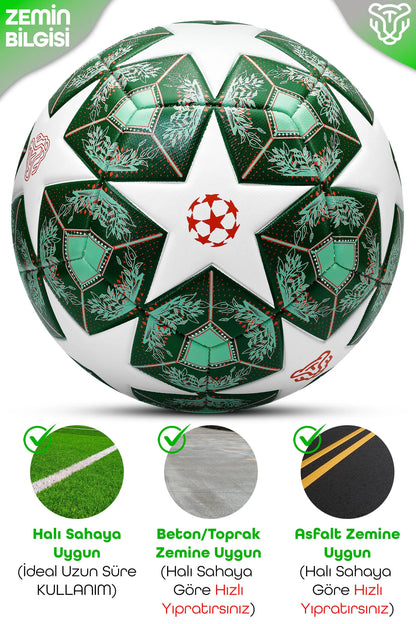 Telvesse FT-555 Futbol Topu No: 5 Yeşil