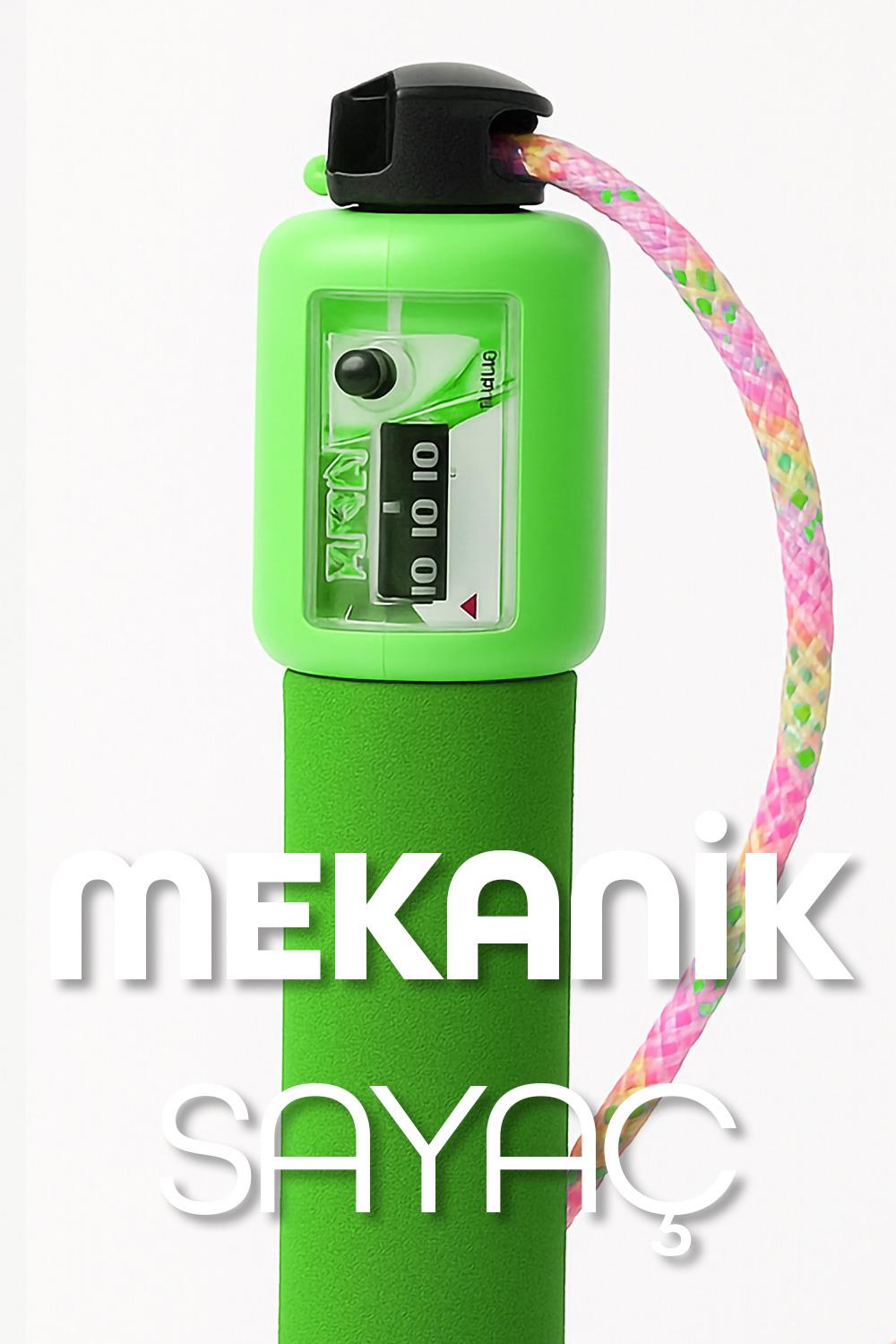 Sayaçlı Atlama İpi Uzunluk Ayarlanabilir Atlama Sekme İpi Jump Rope Şeffaf Simli İp K1567