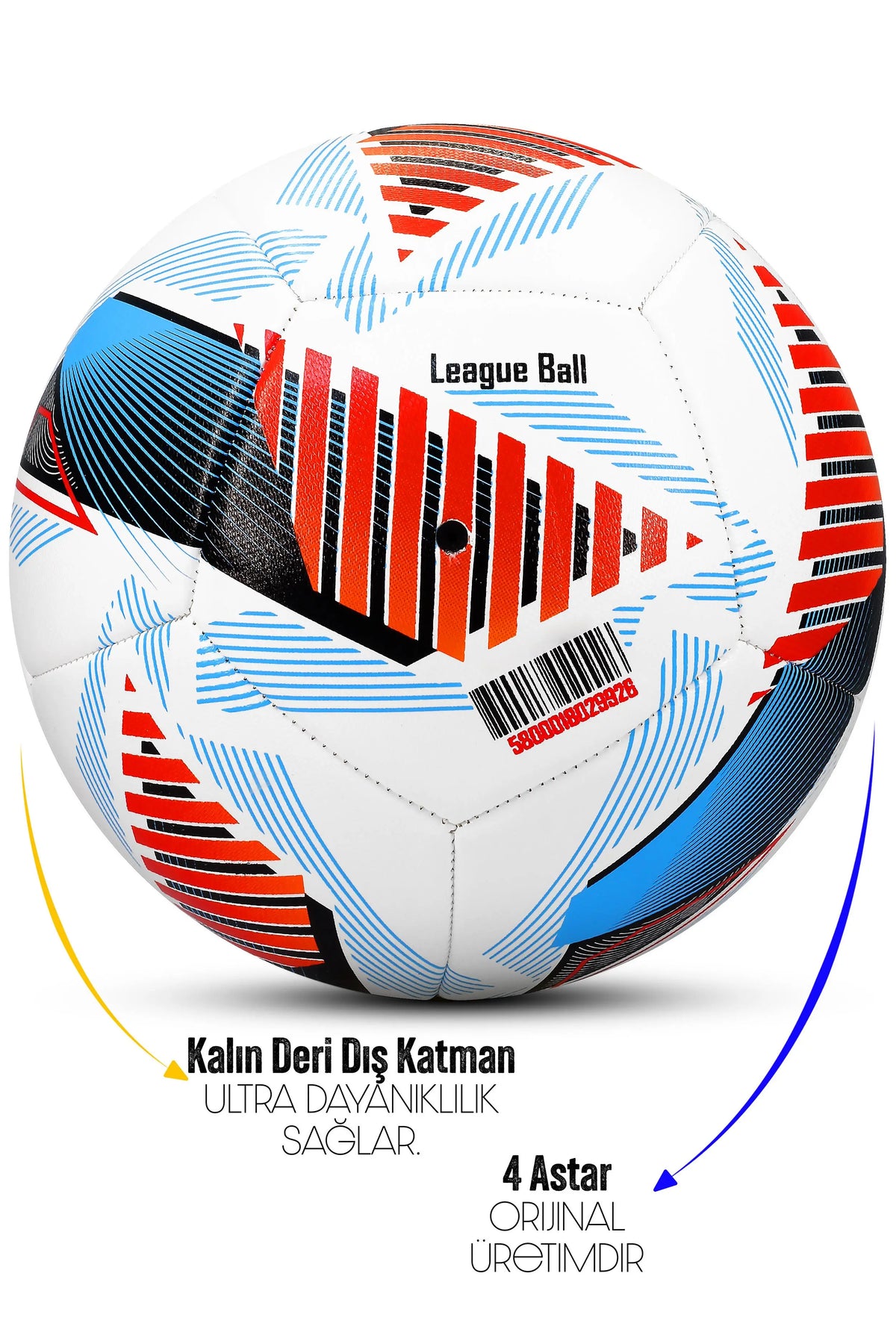 Telvesse Neon League Futbol Topu Seti No 5