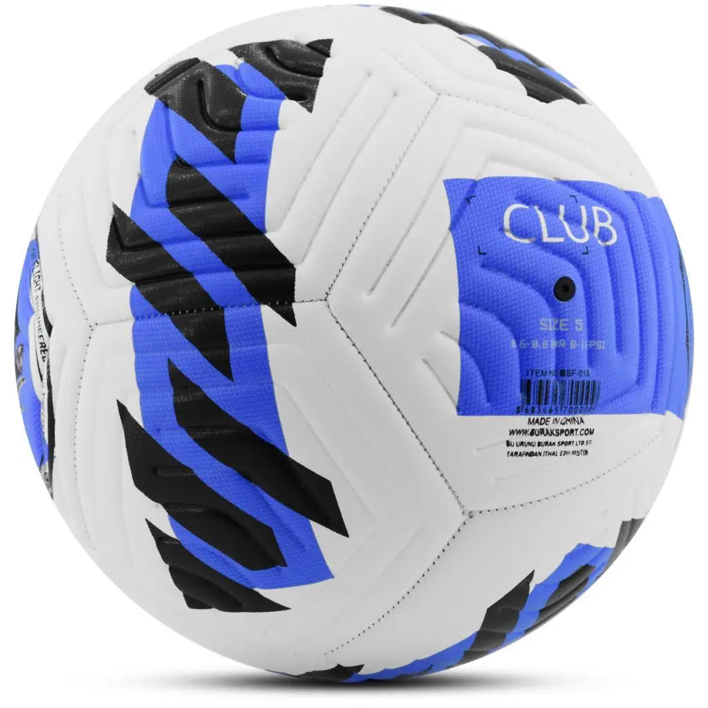 CLUB Sert Zemin Halı Saha Hibrit Futbol Topu Mavi No:5