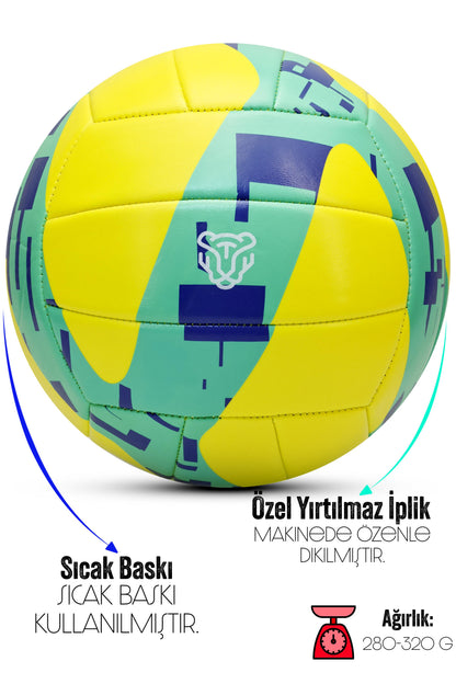 Telvesse VT800 Spike Voleybol Topu Yumuşak Doku Semi-Pro İç-Dış Mekan Soft Touch 300 g No:5