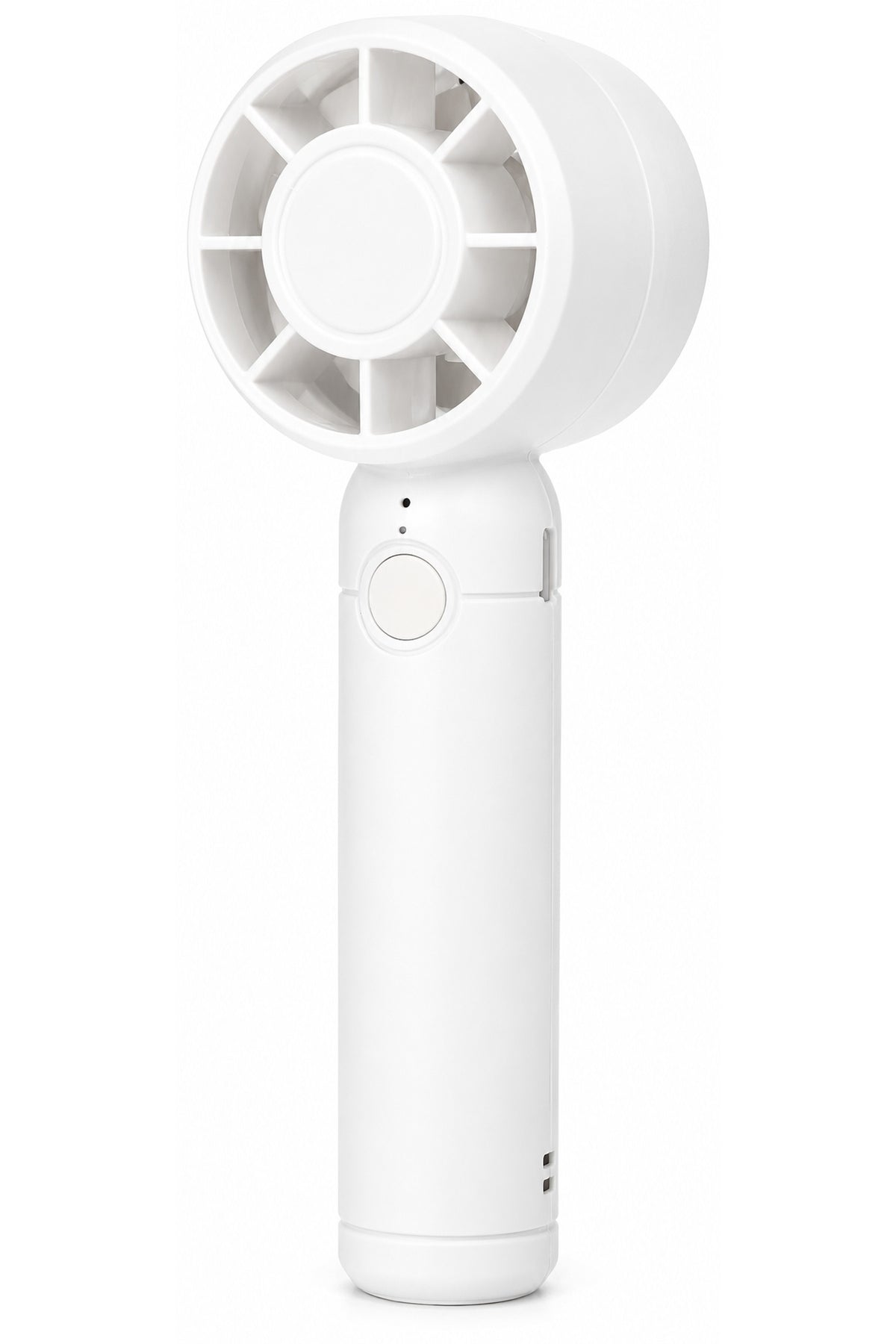 Turbo 3 MOD Şarjlı El Fanı 3 Kademe Seyahat Masaüstü Vantilatör Taşınabilir Mini Fan Beyaz F130